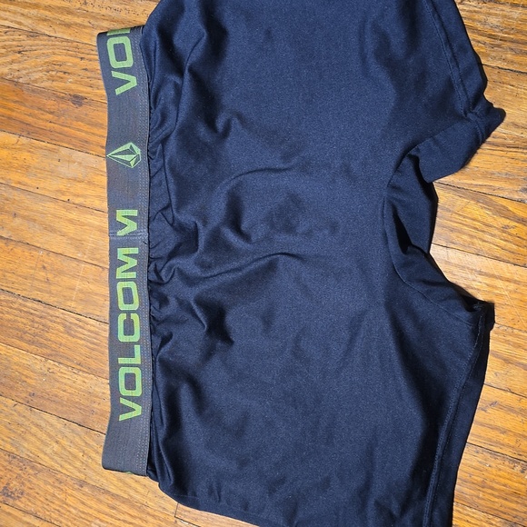 Volcom Stone Mens Large Polyester Boxer Brief Black/Olive - Picture 4 of 4